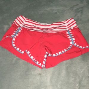 Lululemon workout shorts size 4